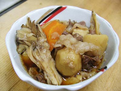 牛肉と里芋の煮物