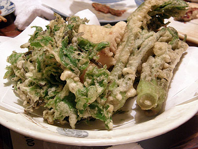 山菜天ぷら