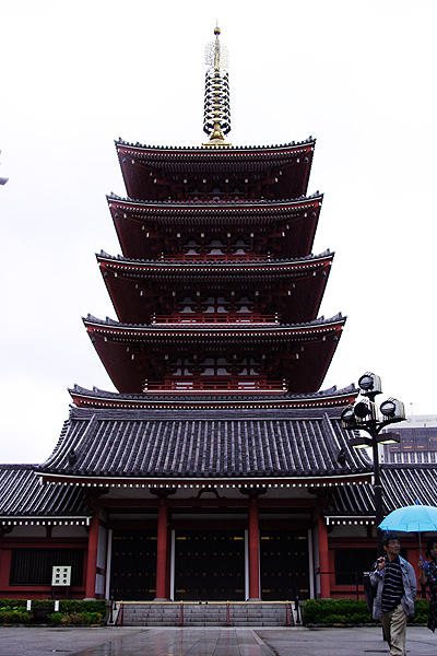 浅草寺五重の塔