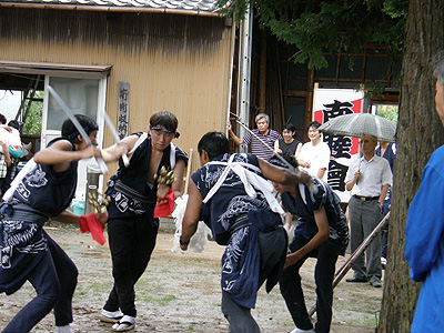 神楽舞い